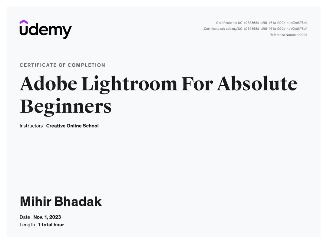 Adobe Lightroom For Absolute Beginners